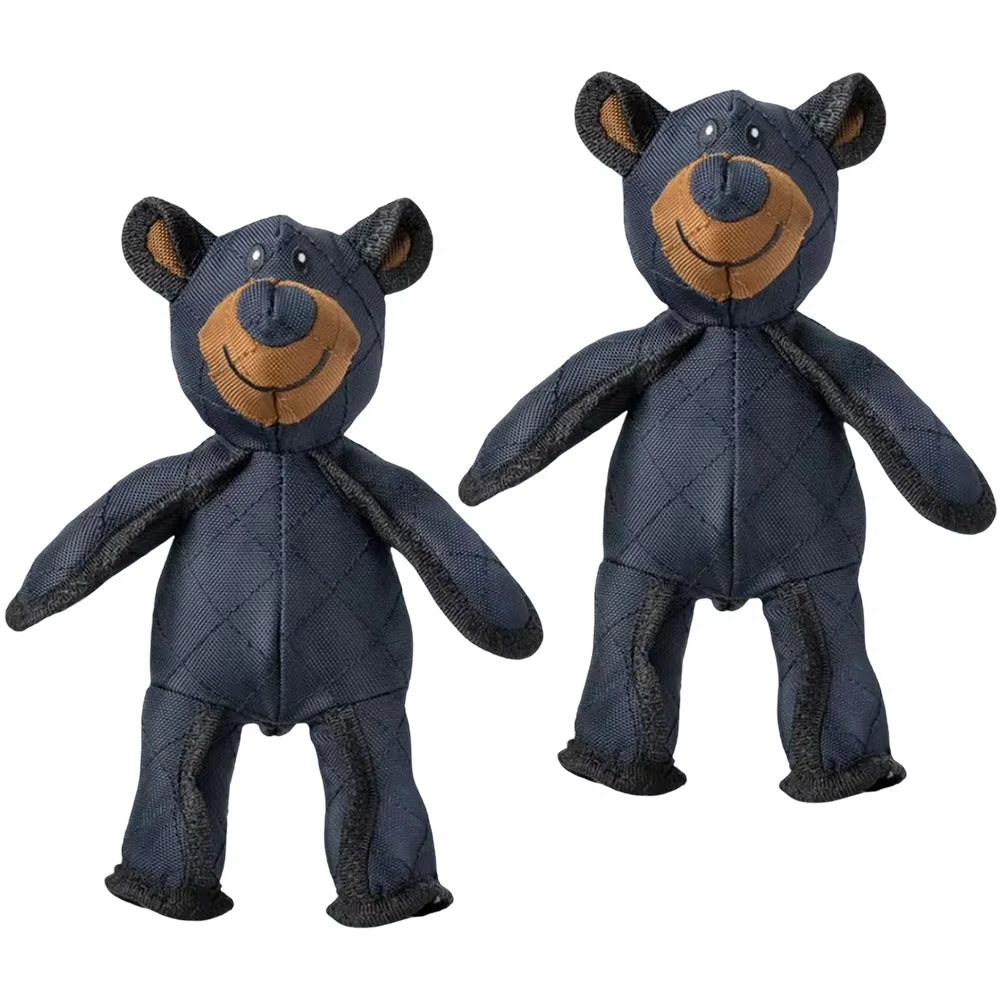 Unbreakable Extreme Bear Toy for Dogs Chewer Indestructible Plush Dog Squeaking Toy Durable Tough Heavy-Duty Chew Dog Toys