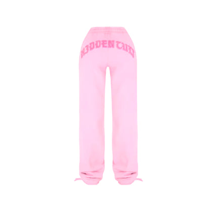 Y2K Vintage Zipper Hoodie Sweatpants 2-Piece Suit Women'S Clothing Gothic Alphabet Embroidered Pullover Sweatshirt Casual Pants