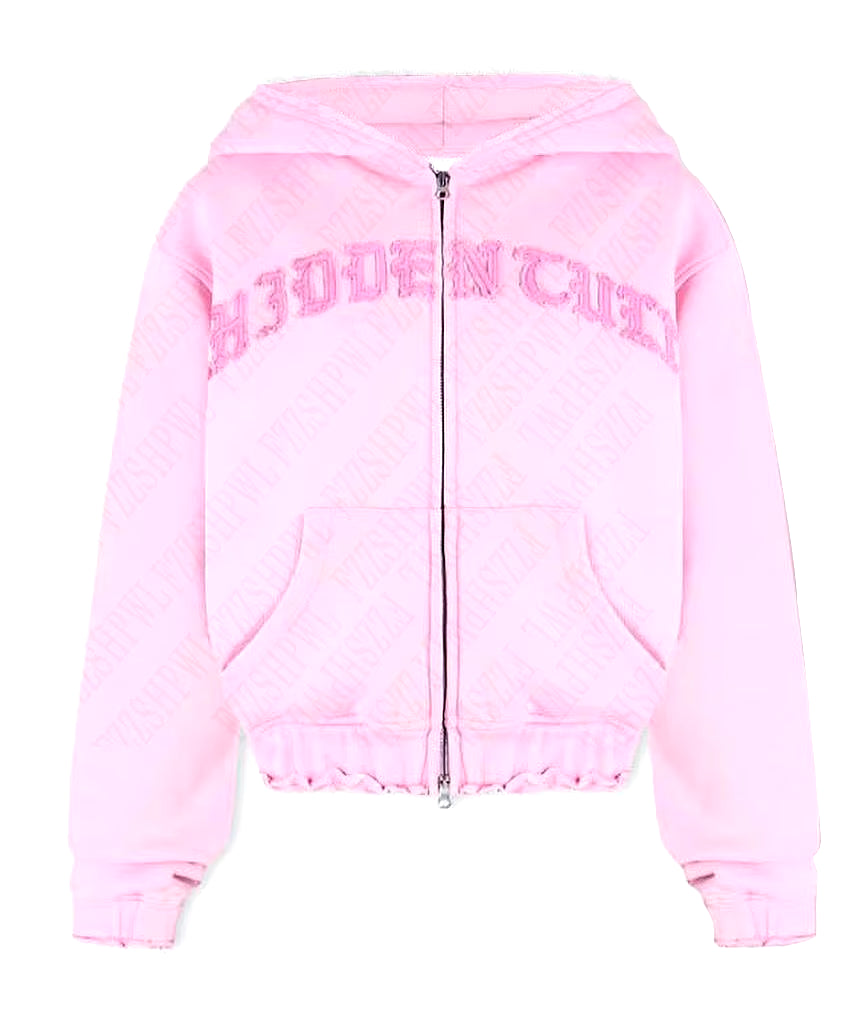 Y2K Vintage Zipper Hoodie Sweatpants 2-Piece Suit Women'S Clothing Gothic Alphabet Embroidered Pullover Sweatshirt Casual Pants